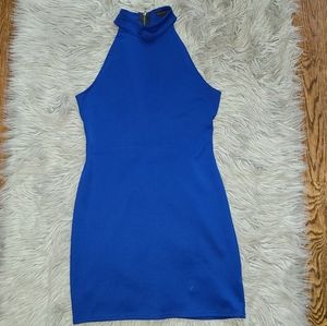 Halter Neck Fitted Dress